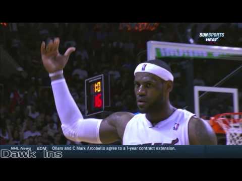 LeBron James Full Highlights 2014.03.31 vs Raptors - 32 Pts, 8 Assists