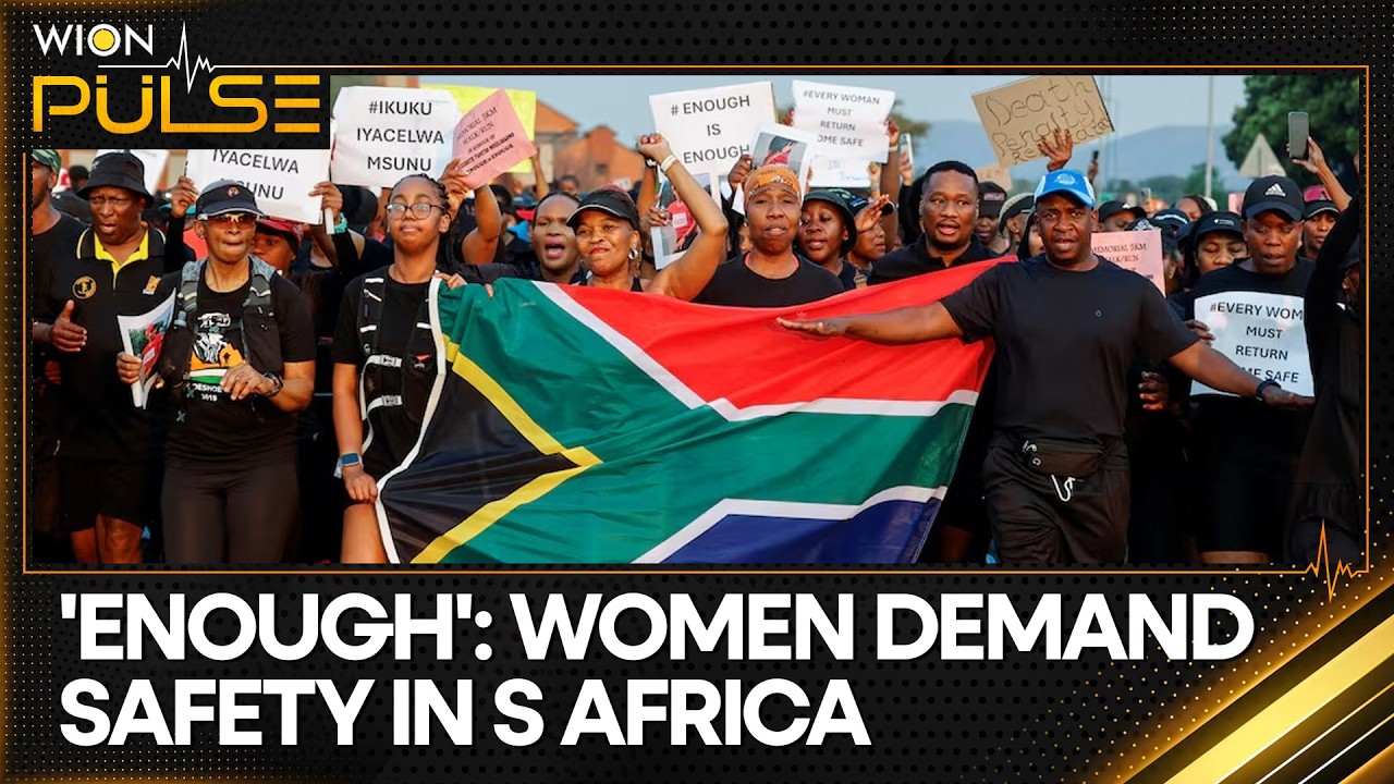South Africans Run and Mourn After the Tragic Discovery of Nine Women's Bodies | WION PULSE
