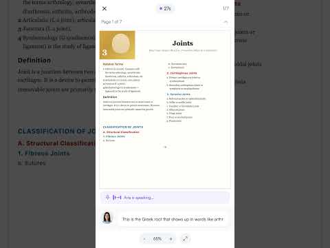 ARIA AI Tutor
