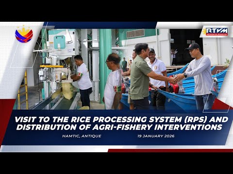 Visit to RPS Facility & Distribution of Agri-Fishery Interventions 01/19/2026