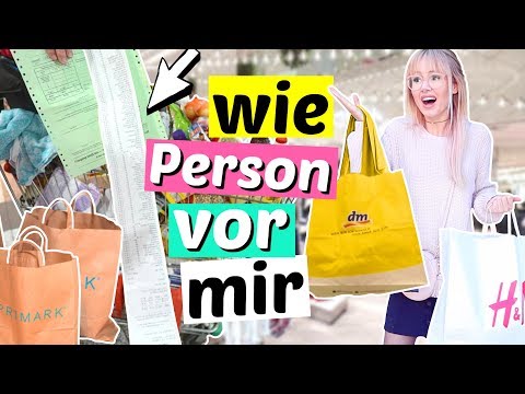 ALLES kaufen was Person VOR UNS kauft 😱 TEUER!! | ViktoriaSarina