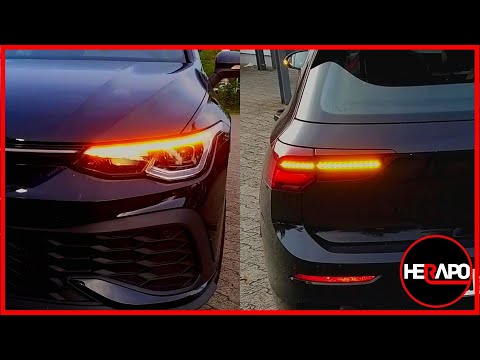2020 VW GOLF 8 GTI CS BLINKERS Front + Back