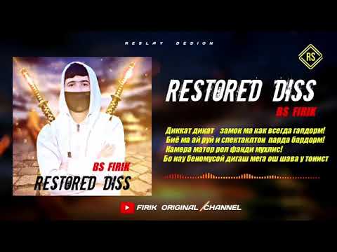 BS FIRIK - RESTORED DISS (2021)