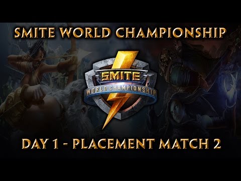 Smite World Championship: Day 1, Match 2  We Love Bacon vs. SK Gaming