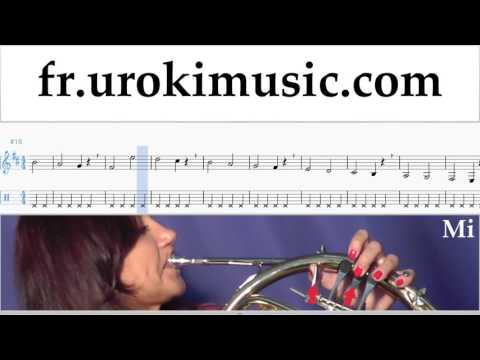 Cours de Cor D'harmonie J. Balvin, Willy William - Mi Gente Tuto Partitions Partie#1 um-i829