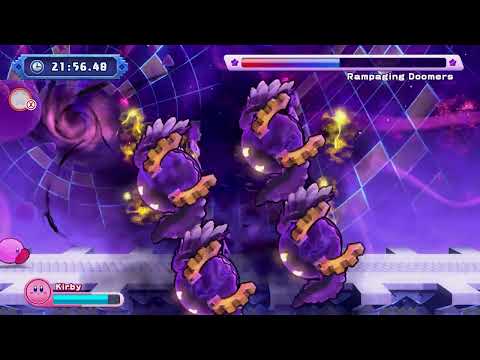 Kirby's Return to Dream Land Deluxe - Rampaging Doomers battle (True Arena)