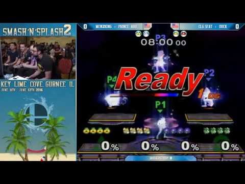 SNS2 - Mew2King + Prince Abu vs CLG.SFAT + Duck - Melee Doubles Top 8