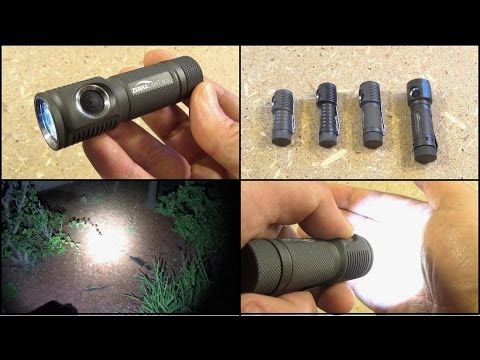 Zebralight SC5 Flashlight (1x AA Battery, 500+ Lumens) Video