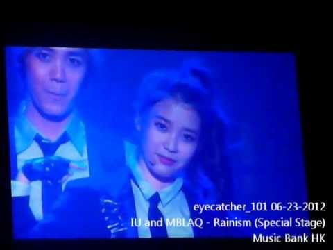 120623 IU MBLAQ Rainism Special Stage Music Bank HK
