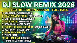 Download lagu DJ REMIX FULL BASS TERBARU 2026 🎶 CAMPURAN LAGU POP INDONESIA PALING POPULER mp3
