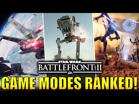All Star Wars Battlefront 2 Game Modes RANKED from Worst to Best! (Final)