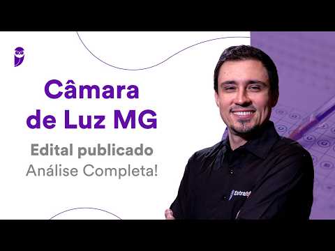 Câmara de Luz MG: edital publicado - análise completa!