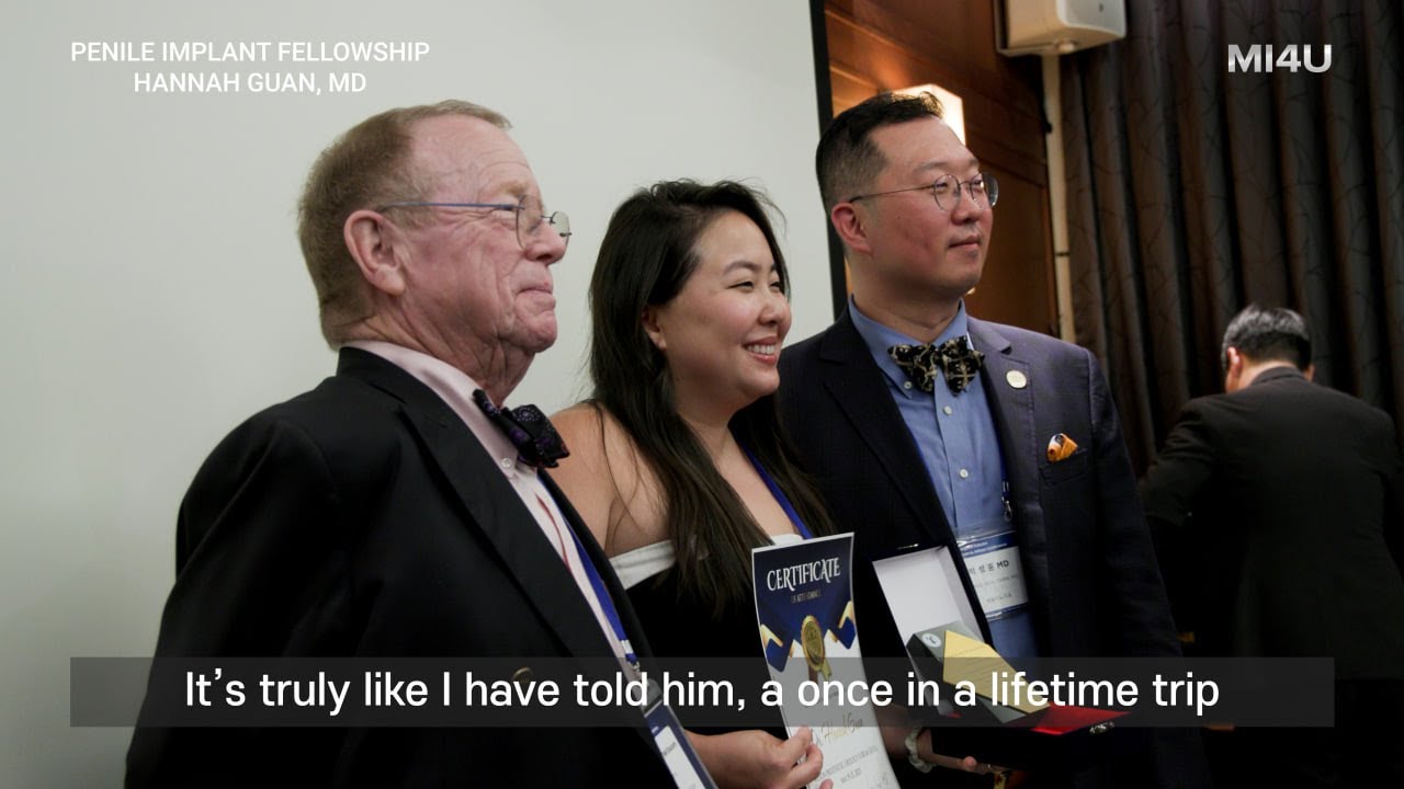 [Wilson Penile Implant Fellowship, Seoul] Interview with Hannah Guan, MD from US_ED surgery_IPP