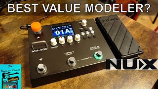 Video thumbnail for NUX MG-400 - The Best Value Modeler in the Market? by The Bedroom Rocker