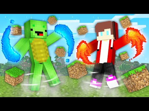 How JJ and Mikey Became WIZARDS in Minecraft Challenge Pranks - Maizen