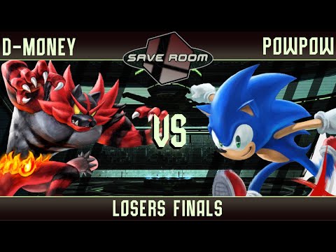 D-Money (Incineroar) vs PowPow (Sonic) - Save Room 2 Losers Finals