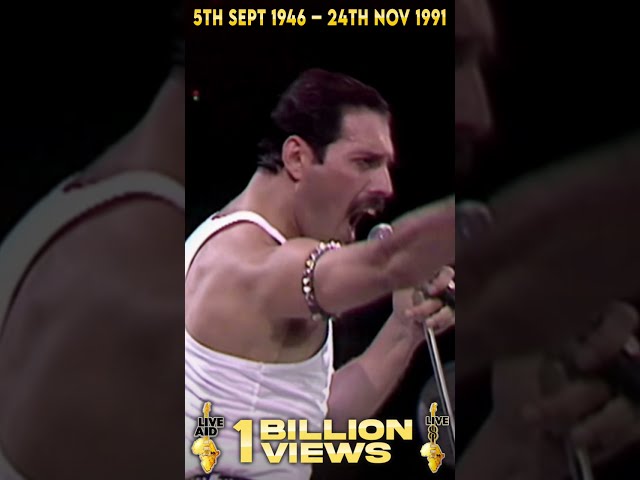 Vídeo relacionado con Close Up Póster Queen - Freddie Mercury [Live Aid] (59,5cm x 84cm)