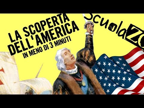 Peanuts #4 - THE DISCOVERY OF AMERICA in 3 MINUTES #ScuolaZoo