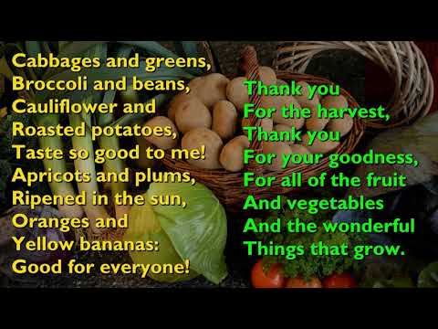 Harvest Samba (Cabbages and Greens) [with lyrics for congregations]