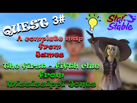 SSO - quest „A complete map" from James + „The first - fifth clue from Mississippi Jones