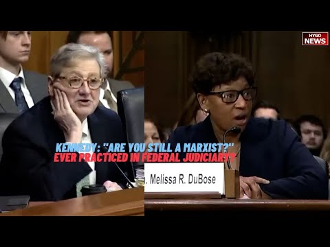 Kennedy questions DuBose 'Are you still a Marxist?', ever practiced in federal judiciary?