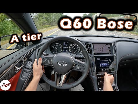 2022 Infiniti Q60 – Bose Performance Series 13-Speaker Sound System Review