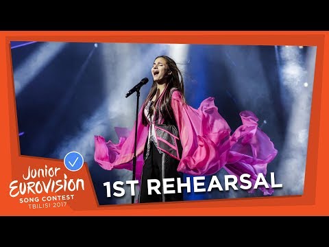 BELARUS 🇧🇾 - EXCLUSIVE REHEARSAL FOOTAGE: HELENA MERAAI - I AM THE ONE - JUNIOR EUROVISION 2017
