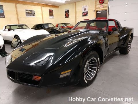 1980 Black L82 Corvette Eckler Wide Body Can Am Custom For Sale Video