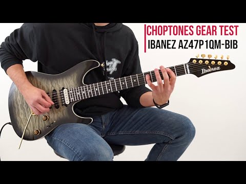 IBANEZ AZ47P1QM BIB Black Ice Burst / AZ Premium Series / AZ47P1QM-BIB image 16