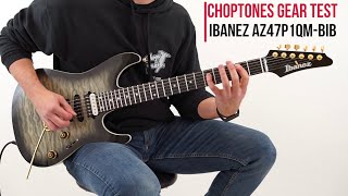 Video thumbnail for Ibanez AZ47P1QM-BIB | Demo and Playthrough (2022 New Model) by ChoptonesOfficial