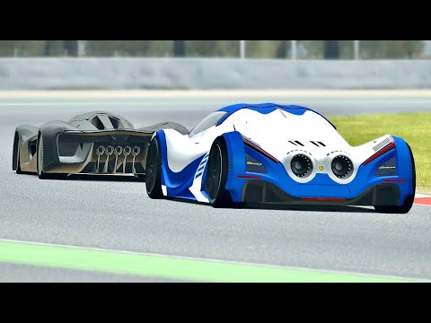 SRT Tomahawk X VGT vs Devel Sixteen at Barcelona GP