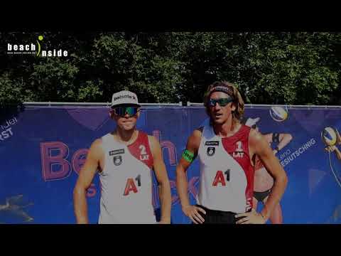 Samoilovs / Smedins about the EuroChamps after pool play phase #beachvienna