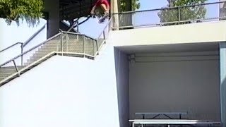 Jamie Thomas and the &#39;Leap of Faith&#39;. Thrill Of It All (Zero, dir. Jamie Thomas, 1997).