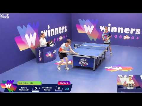 WINners CUP table 2  30.09 Syksa Aleksandr - Tveritinov Roman 15:00