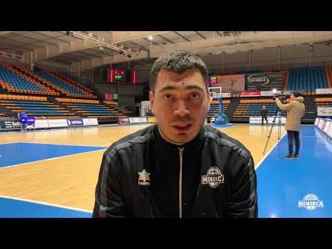 DECLARACIONES PREVIA | Oriol Pagès, Aceitunas Fragata Morón vs Hestia Menorca