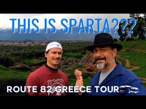 The Road from Sparti to Kalmata: Tour of Sparta , Mystras , and beautiful drive on Route 82