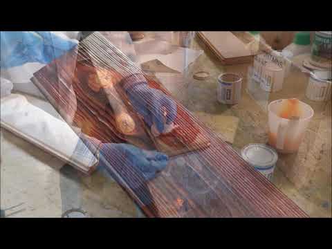 legno Abete Yakisugi bruciato e colorato per pareti e rivestimenti interni Shou Sugi Ban