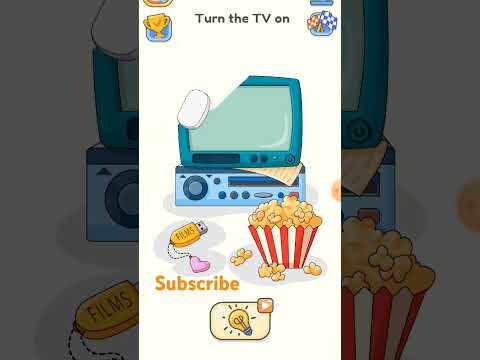 Dop 5 (delete one part) level 155 turn the tv on, walkthrough solutions - all levels