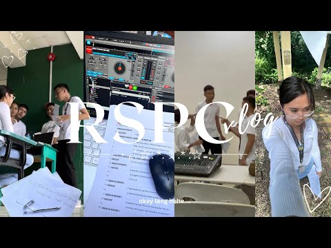 RSPC vlog 📻|  shs diaries♡ | Philippines