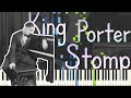 Jelly Roll Morton - King Porter Stomp 1926 (Solo Classic Jazz / Ragtime Piano Synthesia) [Version 1]