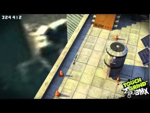 touchgrind bmx getting gold on skyliner with max points - Touchgrind BMX