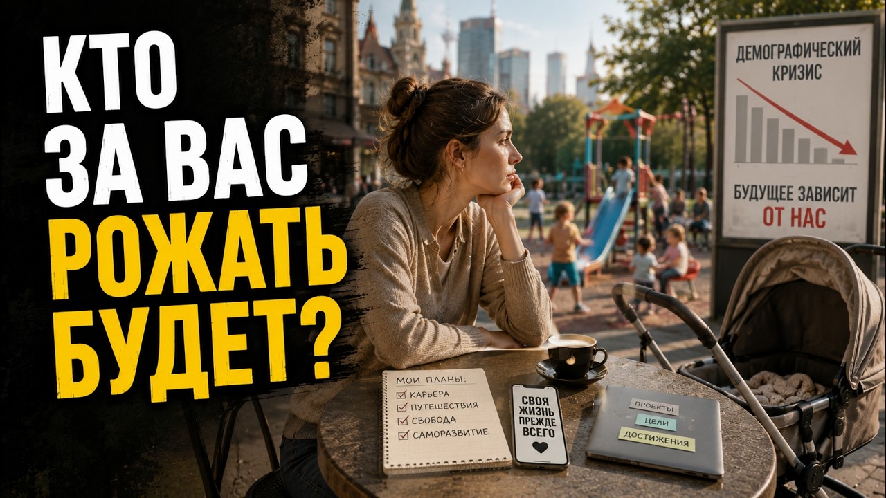 Почему женщины в Европе/США норовят не рожать вовсе, или только одного?