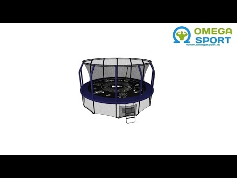 Видеообзор батута UNIX line 16FT SUPREME GAME (green)