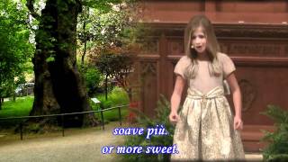 Ombra Mai Fu by Jackie Evancho with lyric's and English translation