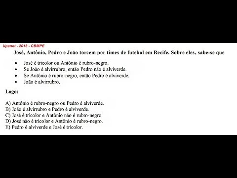 Proposições Lógicas Upenet