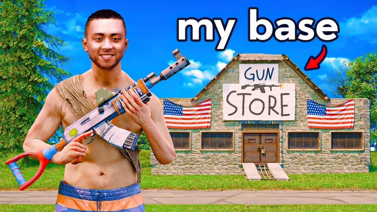 I Opened a GUN shop in Rust...