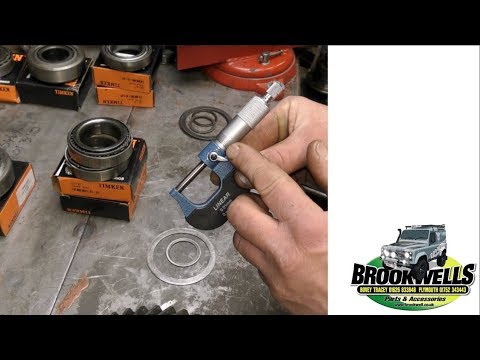Land Rover Diff Overhaul - Bearing Condition and Bearing Numbers