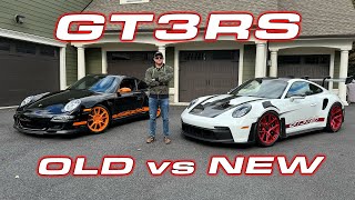 2023 992 GT3RS TEST * New vs Old Porsche GT3RS Comparison and Performance Testing