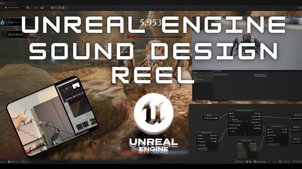 Unreal Engine Sound Design Reel