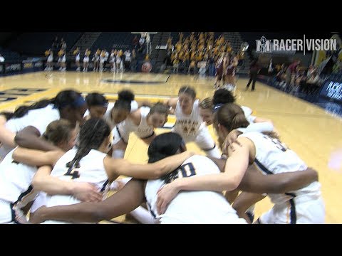 Racer Women's Basketball - vs EKU 1-5-19 Highlights